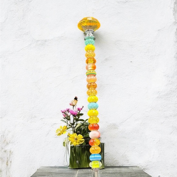 Crystal Glass Fairy Wands. Garden Stake. Sun Catchers. Yard Art. - Picture 5 of 14